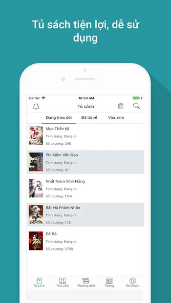 Tủ sách tiện lợi