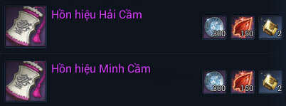 Trao đổi Hồn hiệu Hải Cầm và Hồn hiệu Minh Cầm