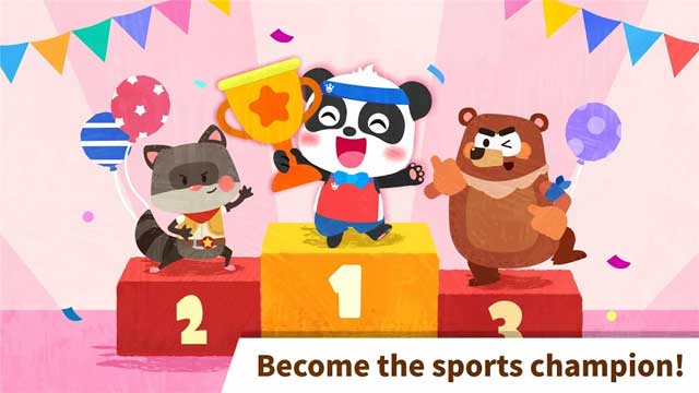 Chiến thắng giải đấu  Little Panda's Sports Champion và trở thành nhà vô địch thể thao