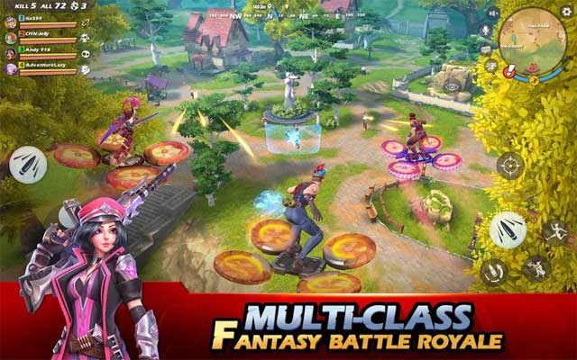 100 người chơi sẽ tham gia khám phá thế giới 3D huyền diệu của Ride Out Heroes