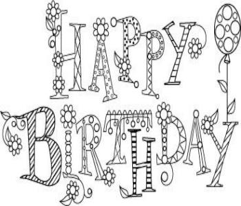 Doodle Art birthday