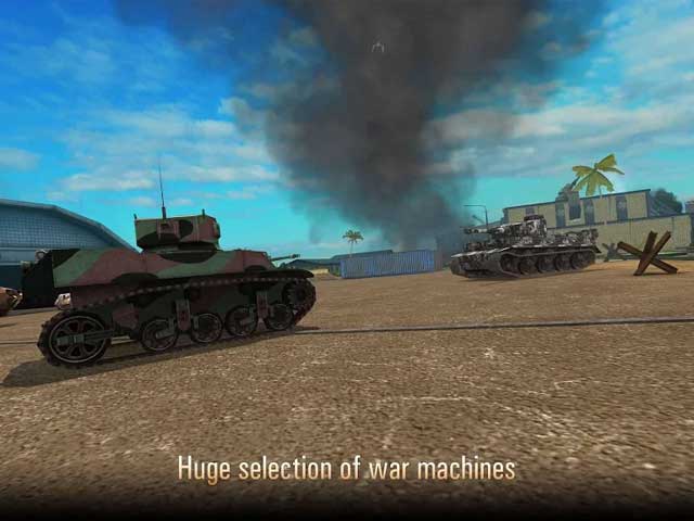 Grand Tanks có nhiều lựa chọn xe tăng đa dạng