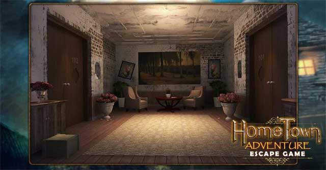 Tìm cách thoát khỏi căn nhà bí ẩn trong game phiêu lưu Escape Game: Home Town Adventure 