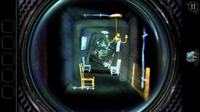 Dùng kính lúp để tìm kiếm những đồ vật nhỏ