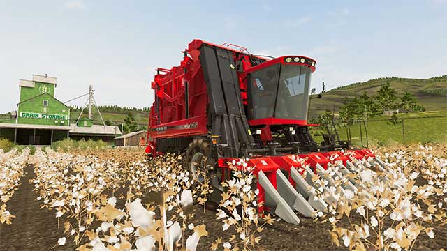 Trồng trọt những loại cây mới trong Farming Simulator 20 như bông, yến mạch...