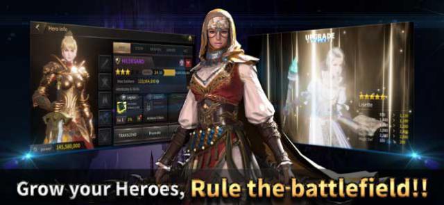 Phát triển anh hùng, chinh phục chiến trường trong Last Kings