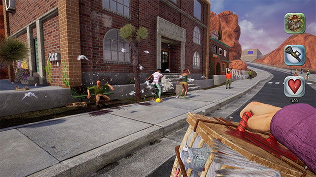 Bối cảnh game POSTAL 4: No Regerts được đặt trong thế giới mở phóng khoáng