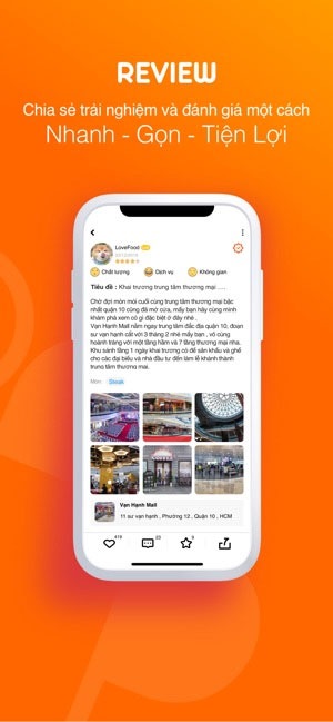Cộng đồng review đồ ăn, địa điểm du lịch