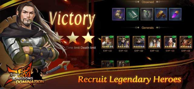 Tham gia vào cuộc chiến Tam Quốc phân tranh trong game Three Kingdoms Domination