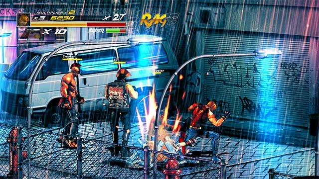 Một mình chống lại đám đông kẻ thù trong game võ thuật cổ điển The Takeover