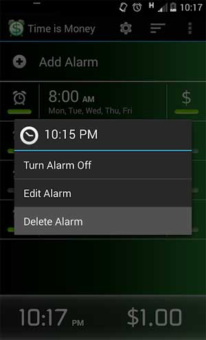 Time Is Money Android là app hoàn toàn miễn phí