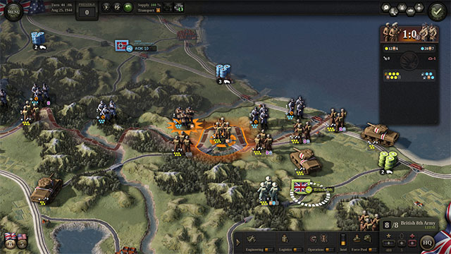 Unity of Command 2 là phiên bản nâng cấp với nhiều tính năng mới so với game gốc
