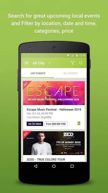 TicketBox cho Android