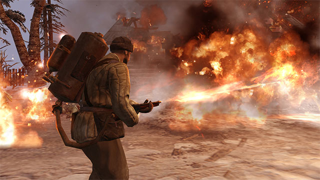 Game COH2 được nâng cấp đáng kể về đồ họa và hiệu ứng ánh sáng, âm thanh