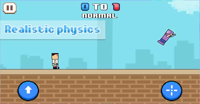 Mọi hành động trong game tuân theo quy tắc vật lý thực tế