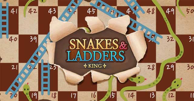 Snakes & Ladders King là phiên bản di động của board game kinh điển Rắn và Thang