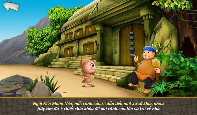 Mỗi cánh cửa trong Ngôi Đền Muôn Nẻo dẫn tới một xứ sở khác nhau