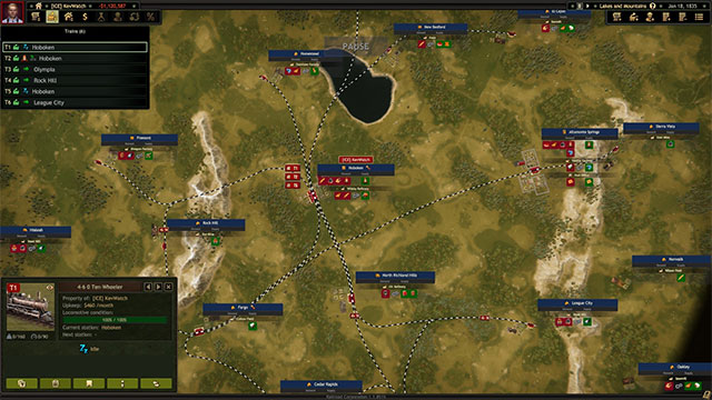 Phát triển hệ thống đường sắt xuyên nước Mỹ trong game Railroad Corporation