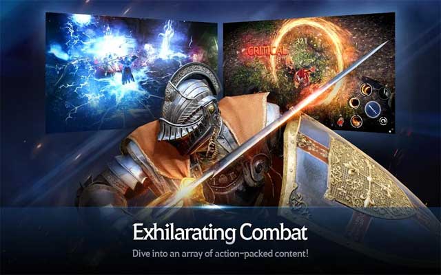 Trải nghiệm những trận chiến hoành tráng trong game Black Desert Mobile 
