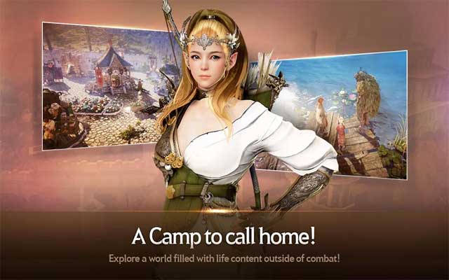 Xây dựng nơi sinh sống của riêng bạn trong thế giới Black Desert Mobile 