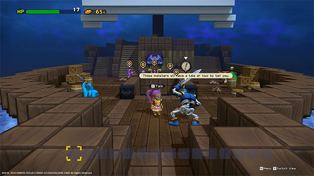 Phát triển và nâng cấp nhân vật trong suốt quá trình chơi Dragon Quest Builders 2