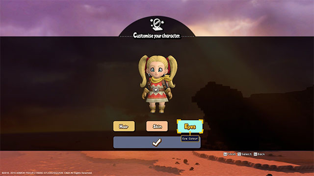 Tùy biến nhân vật không giới hạn trong Dragon Quest Builders II