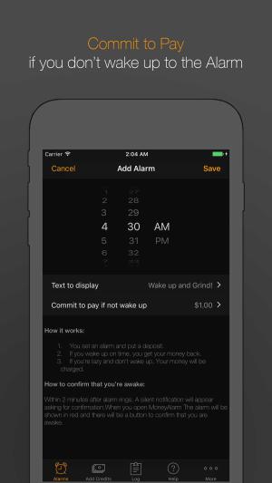 MoneyAlarm là ứng dụng báo thức phạt tiền điên rồ nhất trên di động