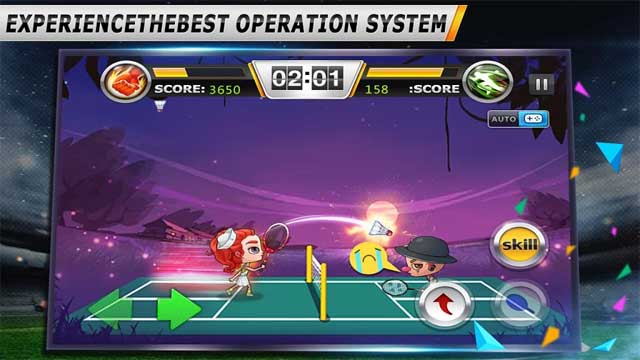 Trải nghiệm hệ thống kỹ năng tuyệt vời trong game Badminton Legend