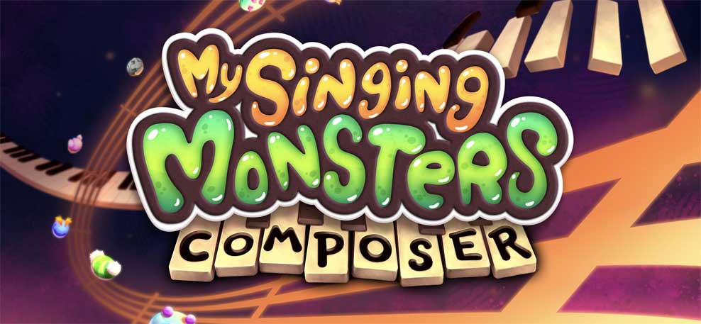 Giao diện chính của My Singing Monsters Composer cho iOS
