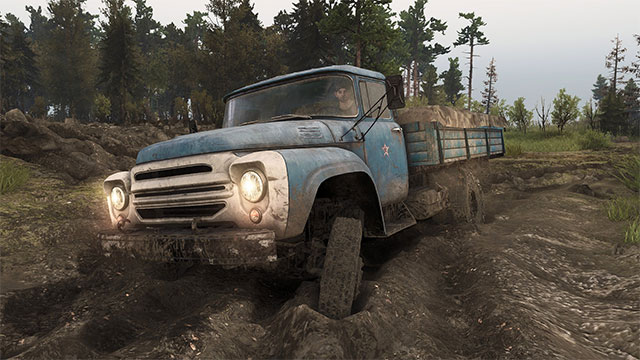Địa hình luôn thay thế sẽ mang đến thử thách bất ngờ cho người chơi Spintires