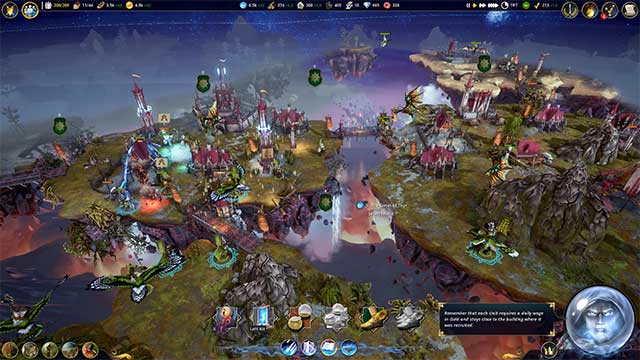 Thế giới game Driftland: The Magic Revival được tạo ngẫu nhiên và dần dần theo tiến độ chơi