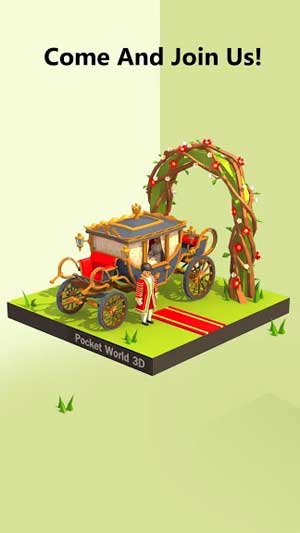 Tạo ra các công trình tuyệt đẹp trong Pocket World 3D Android