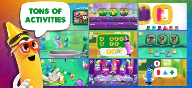 Crayola Create and Play có vô vàn hoạt động thú vị cho bé trải nghiệm 