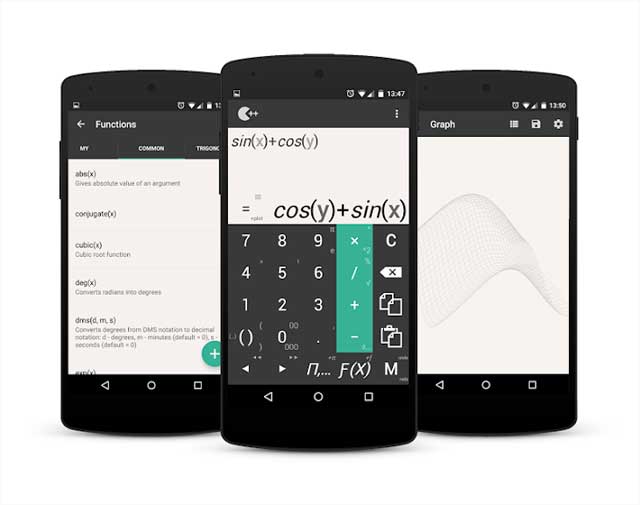 Calculator ++ tích hợp nhiều tính năng có sẵn và hỗ trợ thêm các tính năng mới 