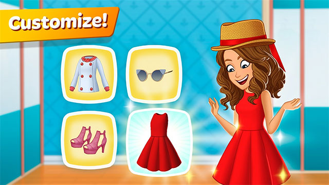 Thay đổi diện mạo cho đầu bếp và thú cưng trong game Cooking Diary 