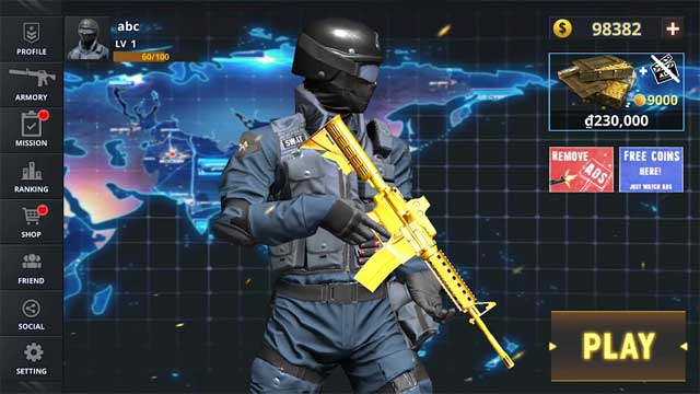 Hãy trở thành game thủ FPS giỏi nhất trong Critical Strike 5vs5 Online