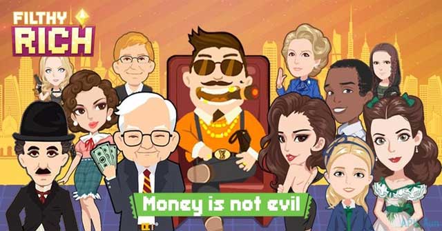 Thử tài kinh doanh của bạn và trở thành tỷ phú trong game Filthy Rich for Android