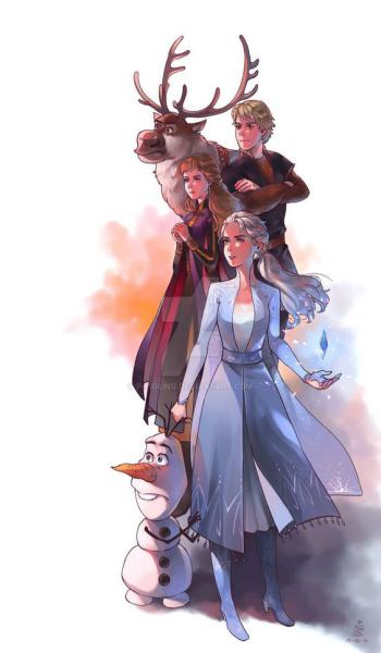 Hinh nen Frozen 2