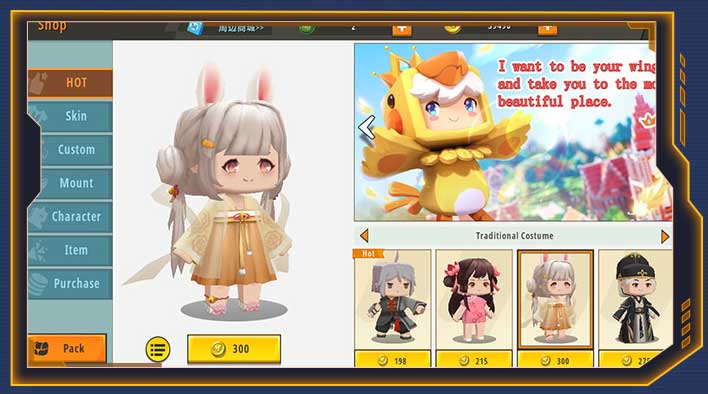 Điều chỉnh cửa hàng thân thiện người chơi hơn