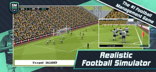 Trải nghiệm quản lý bóng đá chân thực với game Soccer Manager 2020 