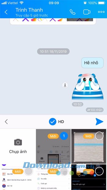 Gửi ảnh HD