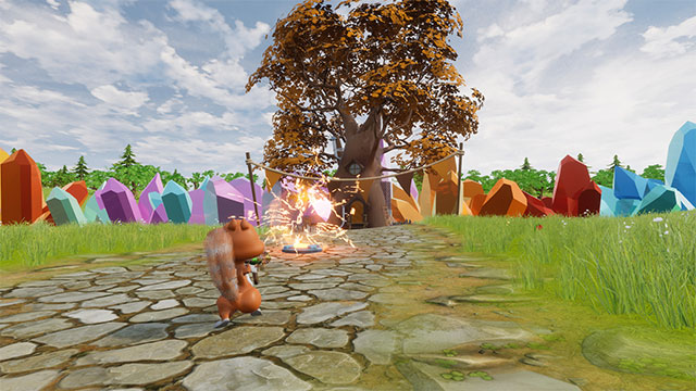 Gameplay hành động nhanh của Easter Egg tạo nên sức hấp dẫn riêng cho cuộc chiến săn trứng