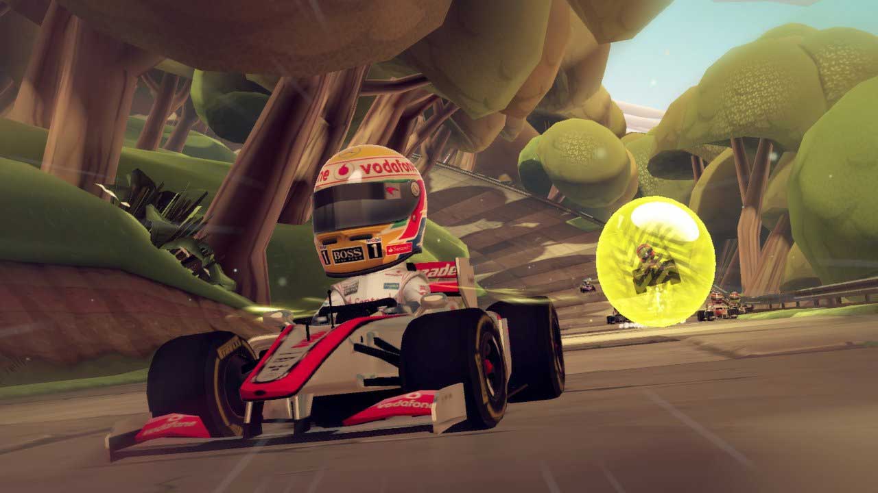 F1 Race Stars thử thách người chơi trên nhiều cung đường đua khác nhau