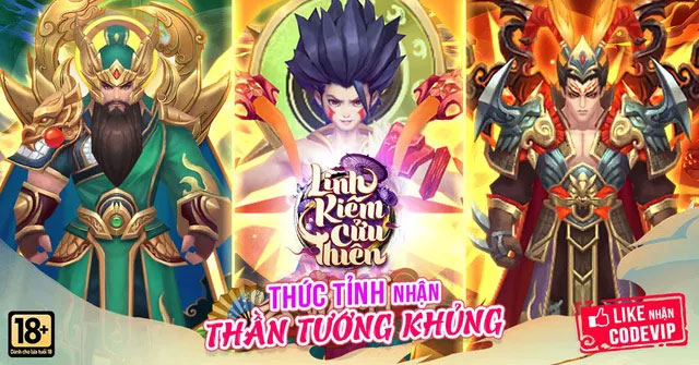 Ba lớp nhân vật trong Linh Kiếm Cửu Thiên