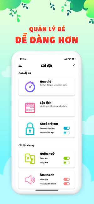 Quản lý bé