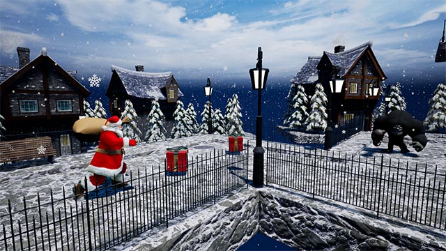 Cùng ông già Noel thu thập quà và giải cứu lễ Giáng Sinh trong Santa's Story of Christmas