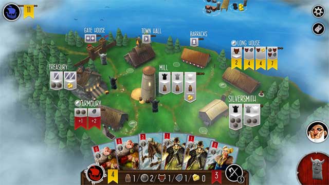 Sử dụng tài nguyên để thuê thêm thành viên cho đoàn Viking