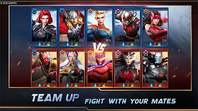 Lập team để tạo thành Biệt đội siêu anh hùng mạnh nhất vũ trụ Marvel