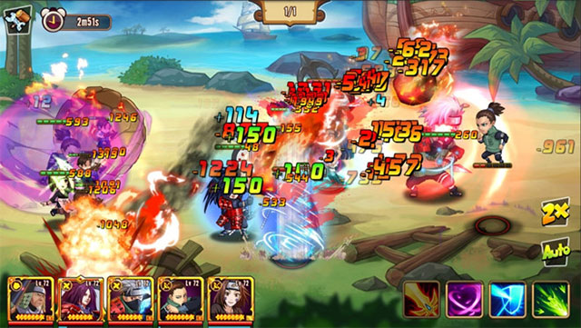 Cuộc giao tranh khốc liệt trong game Nhẫn Giả Haki