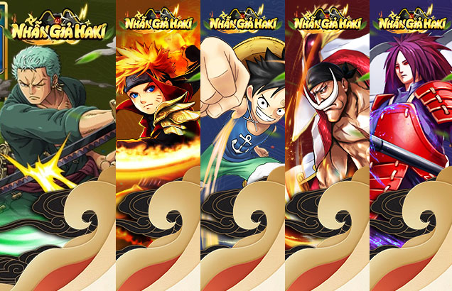 Game nhập vai manga vui nhộn cùng Naruto và đội quân hải tặc